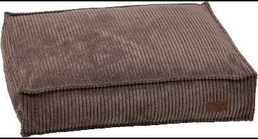 Designed by Lotte Ribbed - Hondenkussen - Bruin - 70x55x15 cm