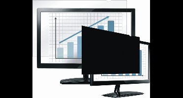 Fellowes Privascreen - Privacy filter - voor scherm 23 inch, -breedbeeld 16:9 - zwart