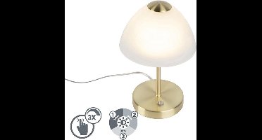 REALITY QUEEN - Tafellamp - Messing mat - SMD LED - Binnenverlichting