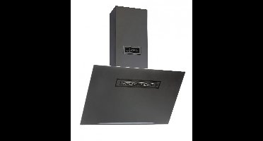Afzuigkap -Kaiser AT 6402 ECO - 60 cm -wandkap -moiré glas in grafietgrijs- 850 m³/u