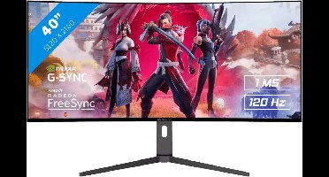 RAIDER 5K2K ULTRA WIDE GAMING - 120Hz - IPS - Curved - 40 Inch