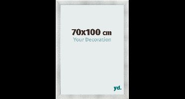 Your Decoration - Fotolijst 70x100 cm - MDF - Aluminium Geborsteld - Pisa