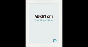 Your Decoration - Fotolijst 46x61 cm - MDF - Wit Geveegd - Pisa