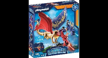 PLAYMOBIL How To Train Your Dragon Dragons: The Nine Realms - Wu & Wei with Jun - 71080