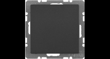 Berker Q1 blindplaat - inbouw - antraciet