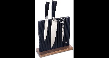 Orion Black Serie - Magnetische Mesblok - 24x24 cm - Acaciahout - Modern Design