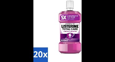 Listerine – Mondwater – Total Care – Tandbescherming – 500 ml - Bulkverpakking - 20 stuks
