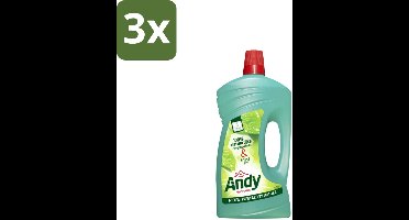 Andy - Vertrouwd - Allesreiniger - Fris & Vertrouwd - 1L - Bulkverpakking - 3 stuks