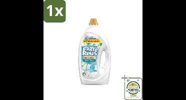 1 x Frisse Reus - Vloeibaar Wasmiddel - Lotus - Witte Was - 100 Wasbeurten- Witte Was - Vlekverwijdering - Frisheid - Wasbeurt - Wasmiddel