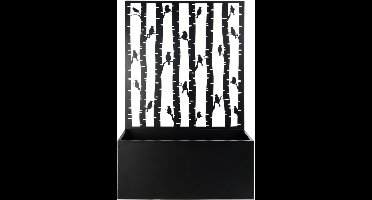 Esschert Design | Bloembaklatwerk met vogelmotief | Ijzer | 140x100cm