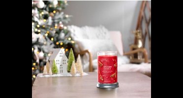 Yankee Candle - Sparkling Cinnamon Large Tumbler Geurkaars - 100 branduren - twee lonten