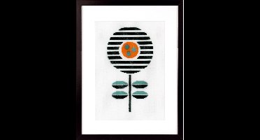 Vervaco - Telpakket kit - Abstracte bloem - PN-0161611 - Borduren - Borduurpakket - Borduurpakket volwassenen