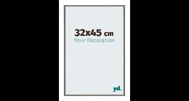 Your Decoration - Fotolijst 32x45 cm - Aluminium - Mercury Structuur - New York