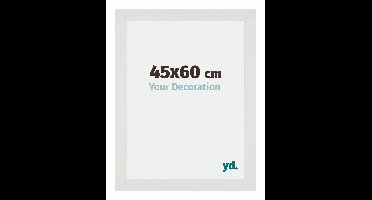 Your Decoration - Puzzellijst 45x60 cm - Wit Mat - Puzzellijst 500-1000 stukjes - MDF Fotolijst - Mura