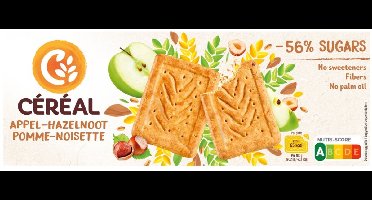Céréal Koekjes Appel-Hazelnoot - 6 x 230 gr - Voordeelverpakking