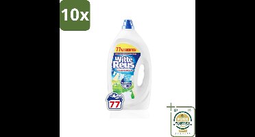10 x Witte Reus - Vloeibaar Wasmiddel - Witte Was - 77 Wasbeurten - Grootverpakking - Witte Was - Vlekken Verwijderen - Vloeibaar Wasmiddel - Waskracht - Was Vanaf 20°C