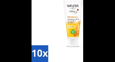 10 x WELEDA - Billenbalsem - Baby Calendula - 30 ml - Baby Billenbalsem - Luieruitslag - Gevoelige Huid - Natuurlijke Verzorging - Calendula