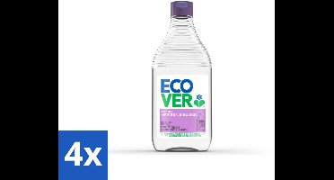 Ecover - Afwasmiddel - Lelie & Lotus - 450 ml - Voordeelverpakking - 4 stuks