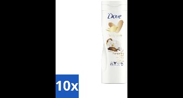 Dove Body Love Bodylotion - Pampering Care - Vanille & Sheabutter - 400 ml - Bulkverpakking - 10 stuks
