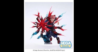 SEGA Jujutsu Kaisen Luminasta PVC Statue Yuji Itadori Black Flash 16 cm Beeld