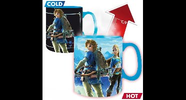 The Legend Of Zelda Zelda & Link - Magische Mok Unisex Kop - meerkleurig - Standard