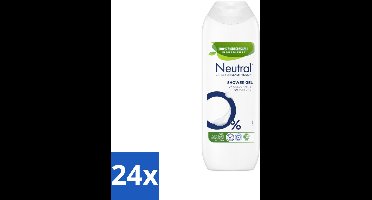 Neutral - Douchegel - Gevoelige huid - Parfumvrij - 250 ml - Voordeelverpakking - 24 stuks
