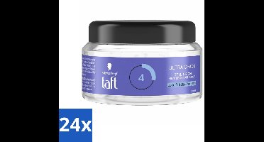 Taft - Ultra Chaos 4 - Styling Gel - Creatieve fixatie - 250 ml - Voordeelverpakking - 24 stuks