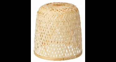 BOHO Bamboe Lampenkap 18cm - Natuurlijk en Uniek