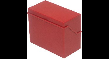 helit Kaartenbak A6 dwars, rood