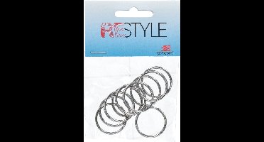 Restyle Sleutelring Metaal 25mm (10 stuks)