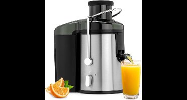 RVV® Sapcentrifuges groenten en fruit - Sapcentrifuges - Slowjuicer - Zilver - ‎30cm x 30cm x 27cm