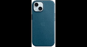 Apple FineWoven Case with MagSafe geschikt voor iPhone 15 - Pacific Blue