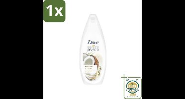 1 x Dove Nourishing Secrets - Douchegel - Kokosolie & Amandel melk - Sulfaatvrij - 250 ml- Douchegel - Kokosolie - Amandelmelk - Sulfaatvrij - Huidverzorging