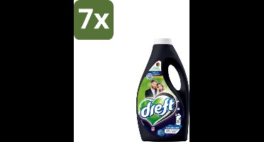 Dreft – Vloeibaar Wasmiddel – Zwart & Donker – 32 Wasbeurten - Bulkverpakking - 7 stuks