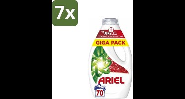 Ariel – Vloeibaar Wasmiddel – Ultra Vlekverwijderaar – 3150 ml – 70 wasbeurten - Bulkverpakking - 7 stuks