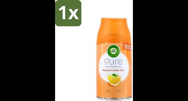 1 x Air Wick - Luchtverfrisser Navulling - Mediterrane Zon - Automatische Spray - 250 ml - Luchtverfrisser - Geur - Automatische Spray - Navulling - Zon