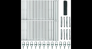 vidaXL - Hekpaal. - Groen