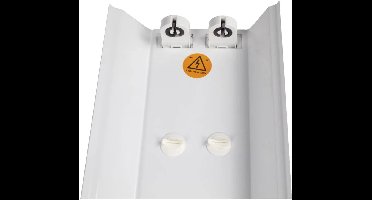 LED TL Armatuur 150cm (dubbel) met reflector | Incl. 2x LED TL Buis 22W | 6000K - Daglicht wit (860)