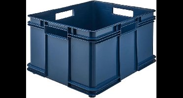 keeeper Storage baskets with handles, Euro-Box XXL, Procyclen, 54 l, Bruno Eco Line, eco-blue