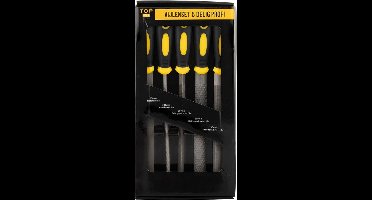 Vijlenset Pro 5-delig - TOPGEAR