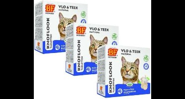 Biofood kattensnoepjes bij vlo naturel 3x 100 st