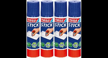 10x Tesa lijmstift 20 gram - Hobbymateriaal/knutselbenodigdheden - Lijmstiften - Plakken/lijmen - Knutselen - Knutsellijm voor kinderen/jongens/meisjes