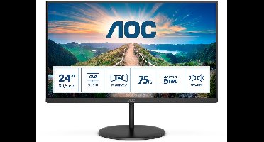 AOC Q24V4EA - QHD IPS Monitor - 24 Inch