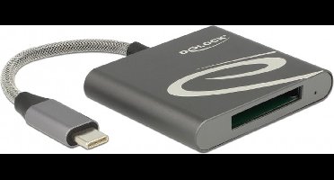 DeLOCK USB Cardreader met USB-C connector en 1 kaartsleuf - voor XQD - USB3.0