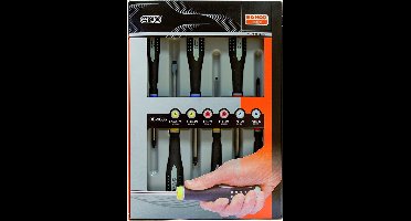 Bahco BE-9886 Schroevendraaierset - 6 delig