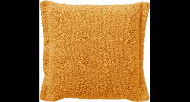 Dutch Decor OTIS - Sierkussen 45x45 cm - effen kleur - unieke stof - Golden Glow - geel - Inclusief binnenkussen - Luxe kussens voor woonkamer & bank