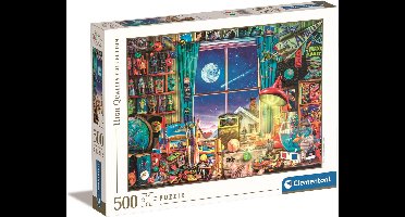Clementoni - Puzzel - 500 Stukjes - To the Moon - Puzzel Voor Volwassenen