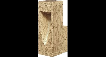 LEDVANCE SMART+ outdoor wifi wandlamp 7,5W 600lm hout, met warm wit licht (3000K) en 16 miljoen kleuren, hoogwaardige aluminium behuizing, app bestuurbaar, compatibel met Amazon, Google, etc.