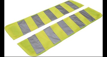 ProPlus Waarschuwingsbanden met magneten - reflecterend - 60 x 14 cm - 2 stuks