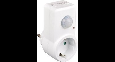 Benson Stekker met bewegingssensor - instelbare gevoeligheid - tijdvertraging - randaarde